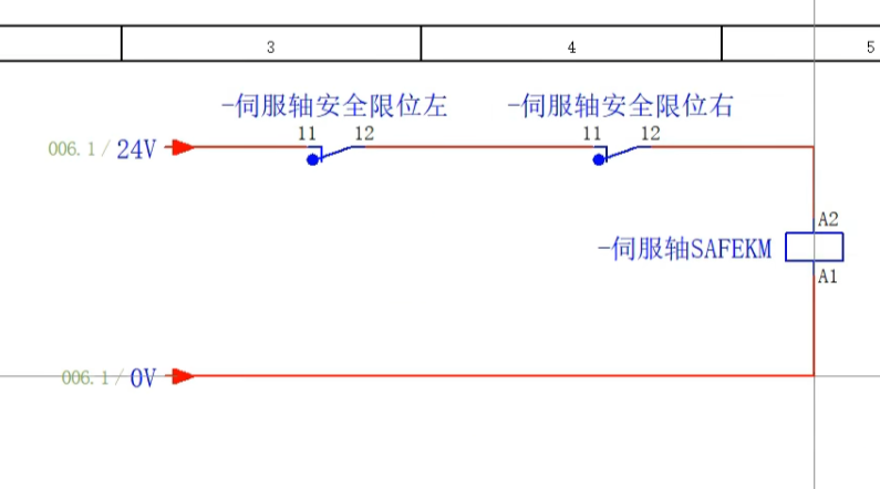伺服保护电路