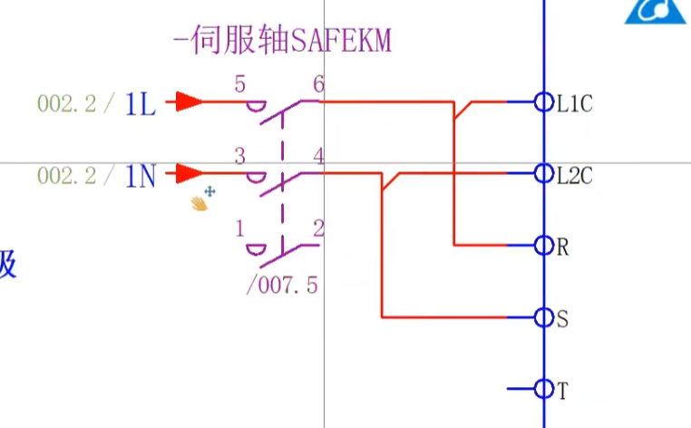 伺服保护电路
